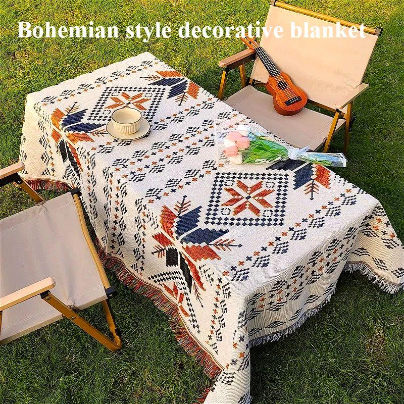 야외 캠핑 담요, 보헤미안 장식 테이블보, 매트리스 소 - Linen Table Runner 리뷰 및 가격