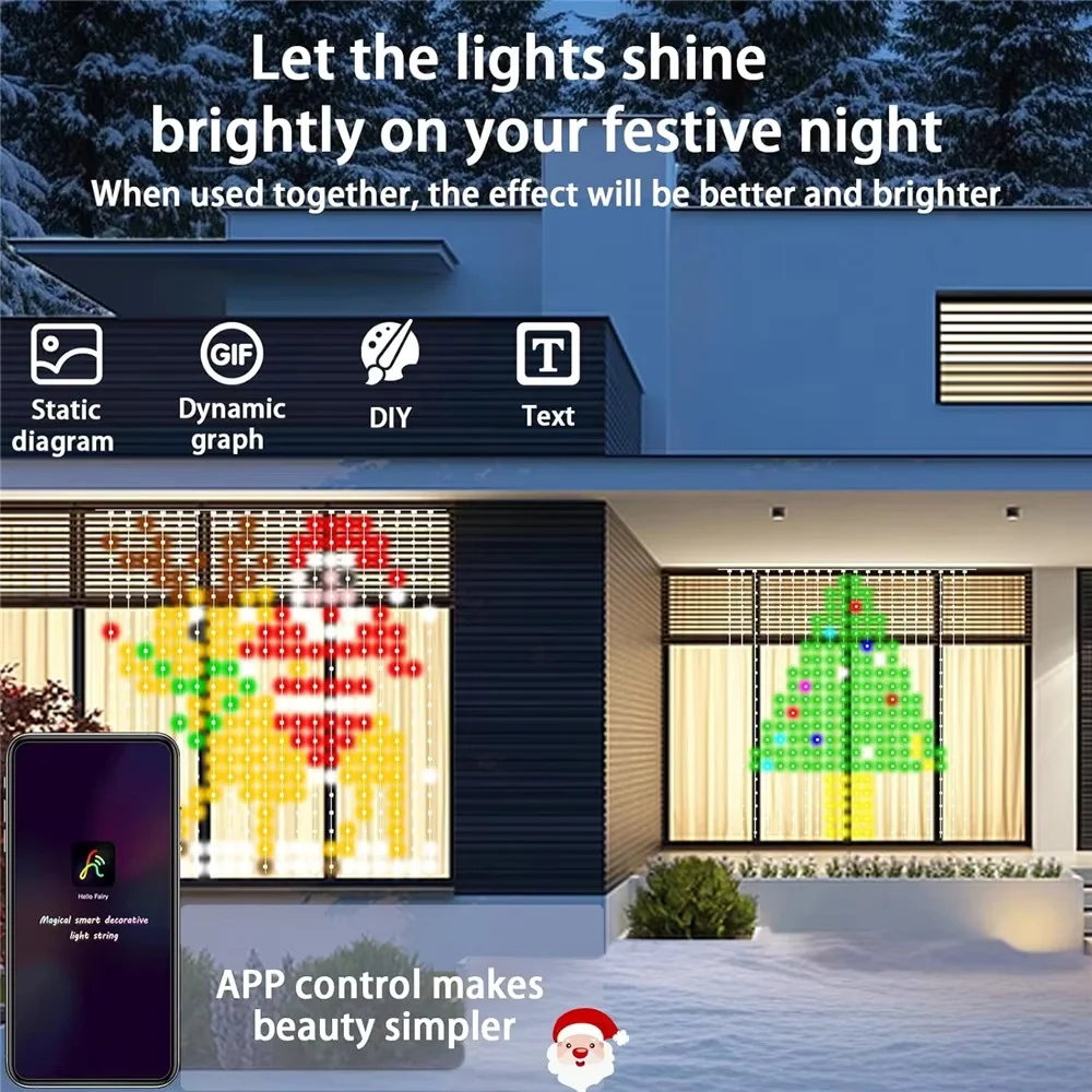 스마트 LED 커튼 조명, RGB 앱 제어, 음악 싱크 - Home Decor Free App 리뷰 및 가격