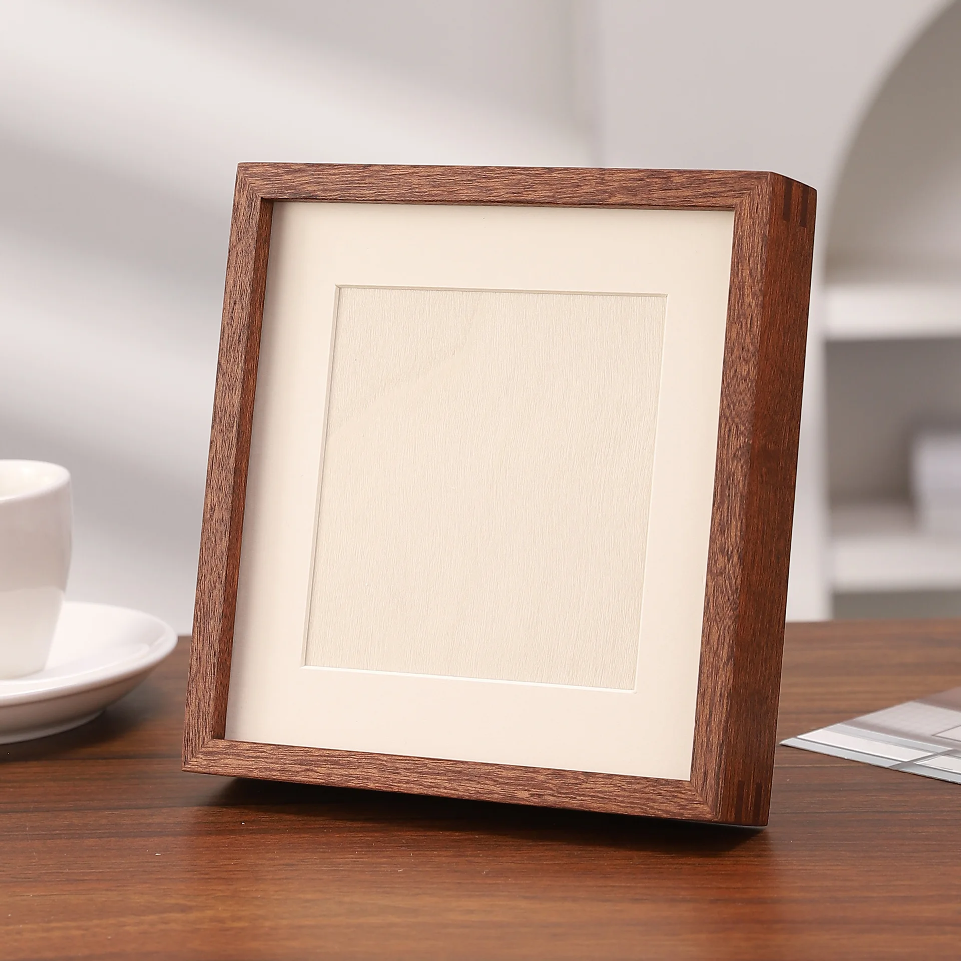 원목 사각 액자, 전통적인 수공예 기법으로 제작, 창의 - Bamboo Photo Frame 리뷰 및 가격
