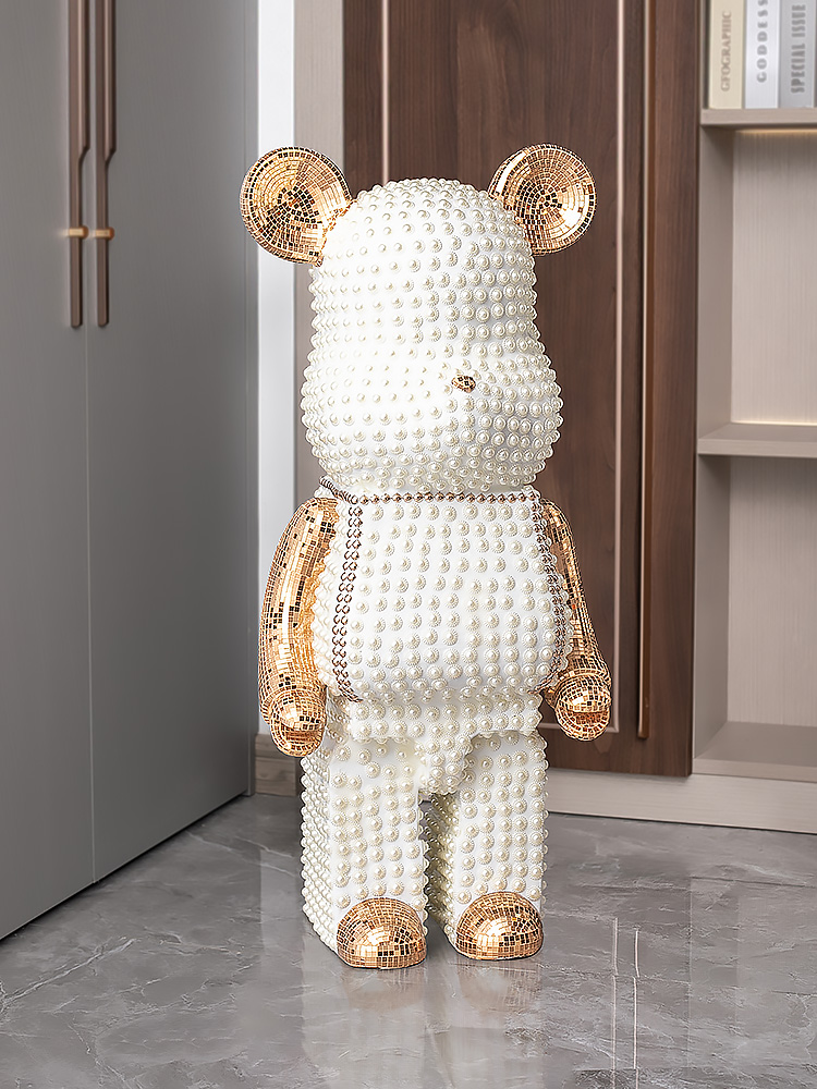 만화 곰 장식 홈 장식 동상 조각 북유럽 그림 거실 장 - Home Decor Y2K 리뷰 및 가격