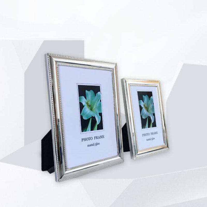 유럽 ​​스타일의 금속 실버 컬러 직사각형 사진 프레임 - Bamboo Photo Frame 리뷰 및 가격