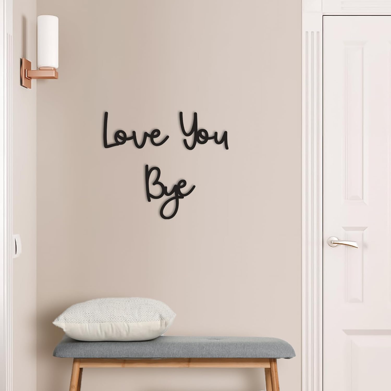 당신을 사랑합니다 나무 로그인 홈 장식 Boho 장식  - Home Decor Y2K 리뷰 및 가격