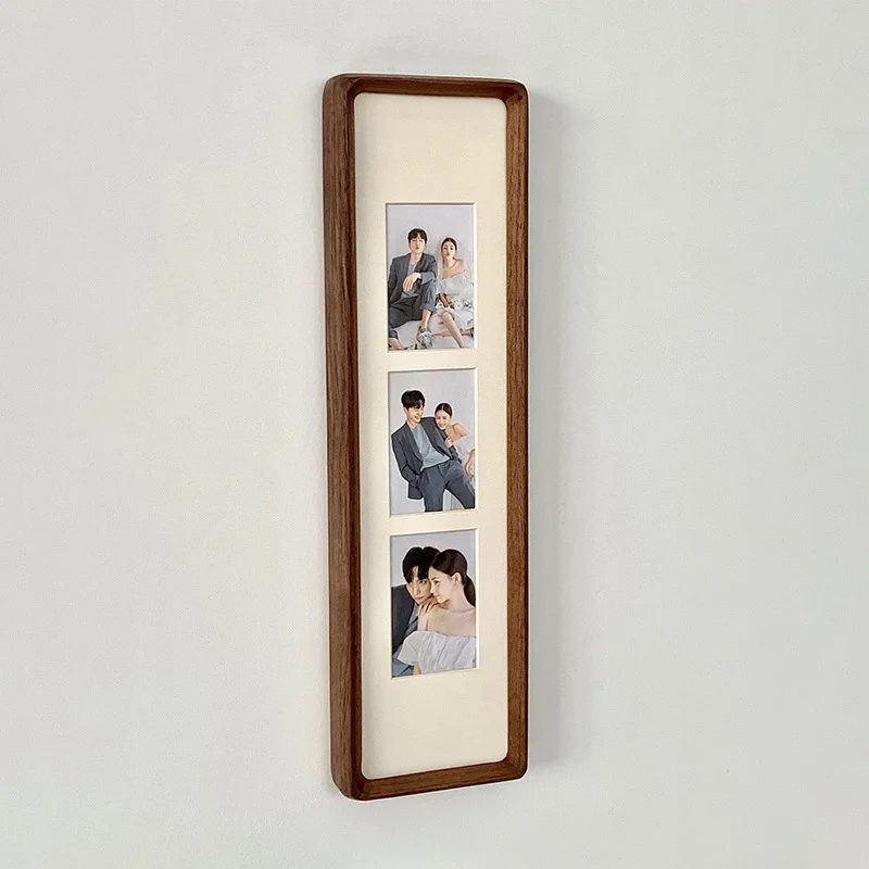 튼튼한 원목 소재의 긴 형태 사진 액자, 창의적인 디자 - Bamboo Photo Frame 리뷰 및 가격