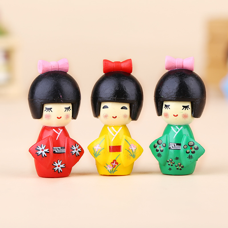 새로운 일본 귀여운 소녀 피규어 분재 장식 미니 홈 데 - Home Decor Za 리뷰 및 가격
