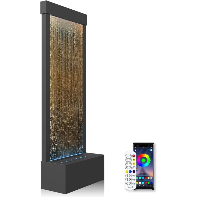 앱으로 제어되는 다채로운 LED 조명이 있는 현대적이고 - Home Decor Free App 리뷰 및 가격